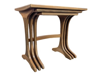 Lot 616 - G-PLAN FURNITURE - FRESCO - VINTAGE MID 20TH CENTURY TEAK NEST OF TABLES