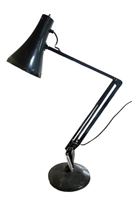 Lot 356 - HERBERT TERRY & SONS - MODEL 90 - BLACK DESK LAMP
