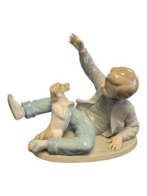 Lot 44 - COLLECTION OF LATE 20TH CENTURY LLADRO & NAO PORCELAIN FIGURES