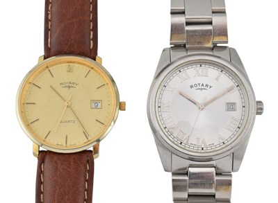 Lot 654 - TWO ROTARY WRISWATCHES