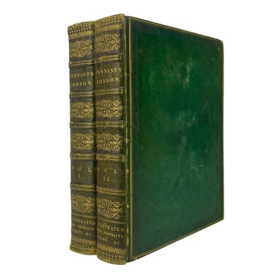 Lot 18 - PENNANT, THOMAS - 1814 MR PENNANT'S HISTORY OF LONDON, WESTMINSTER, AND SOUTHWARK, 2VOLS