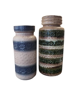 Lot 603 - BAY / SCHEURICH - WEST GERMAN - TWO VINTAGE CERAMIC VASES
