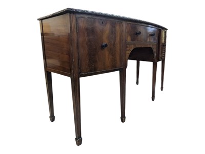 Lot 749 - 19TH CENTURY MAHOGANY SIDEBOARD DRESSER