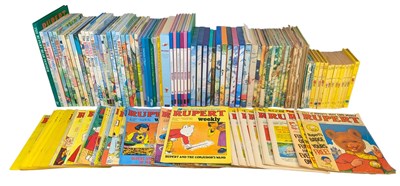 Lot 180 - RUPERT ANNUALS - LARGE COLLECTION, INC. FACSIMILES, SPECIAL EDITIONS, DAILY EXPRESS ANNUALS, ETC.