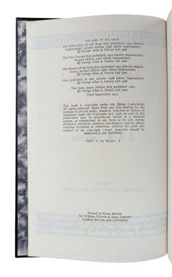 Lot 2 - TOLKIEN, J. R. R. 1974 THE LORD OF THE RINGS DELUXE EDITION THIRD IMPRESSION IN SLIPCASE
