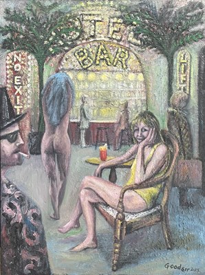 Lot 64 - WILLIAM GOODSIR - ANOTHER TEQUILA SUNRISE, 2024 - OIL ON CANVAS