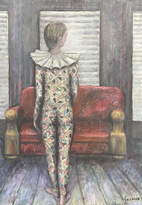 Lot 59 - WILLIAM GOODSIR - HARELEQUIN, 2011 - OIL ON CANVAS