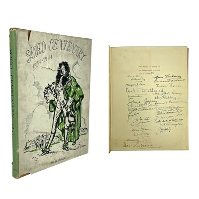 Lot 17 - SOHO HOSPITAL FOR WOMEN - [1944] SOHO CENTENARY: A GIFT FROM ARTISTS, WRITERS AND MUSICIANS, SIGNED