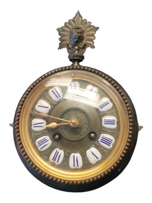 Lot 325 - 19TH CENTURY FRENCH EMPIRE WALL CLOCK