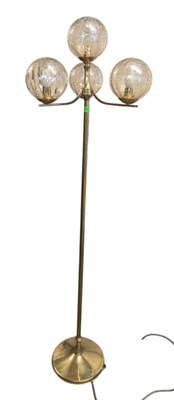Lot 654 - ITALIAN MODERN DESIGN - MID CENTURY FOUR GLOBE FLOOR STANDING LAMP
