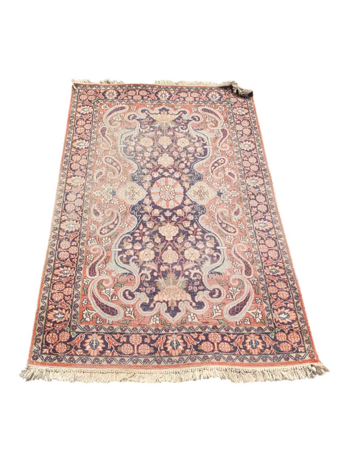 Lot 668 - LARGE TURKISH WOVEN WOOLLEN FLOOR CARPET RUG