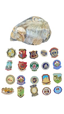 Lot 452 - COLLECTION OF CONTEMPORARY BRITISH BOWLING CLUB ENAMEL BADGES