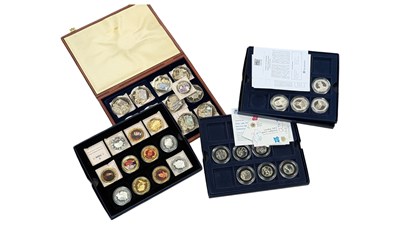 Lot 500 - THE WESTMINSTER COLLECTION - SET OF COMMEMORATIVE COIN PACKS