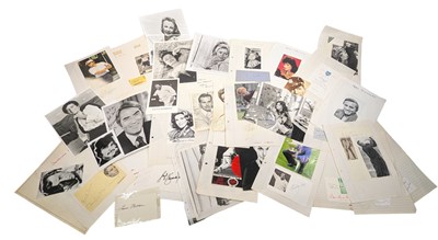 Lot 146 - AUTOGRAPHS - LARGE COLLECTION OF ASSORTED