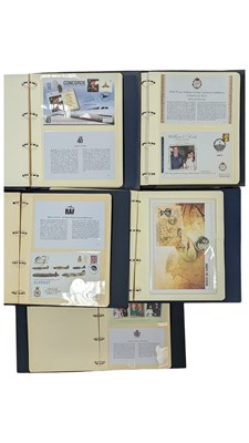 Lot 497 - THE WESTMINSTER COLLECTION - FIVE ALBUMS OF COMMEMORATIVE BRITISH COIN FIRST DAY PACKS