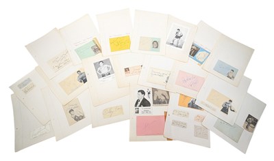 Lot 155 - BOXING - LARGE COLLECTION OF EARLY AUTOGRAPHS