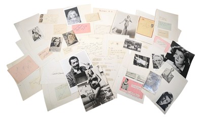 Lot 159 - AUTOGRAPHS - LARGE COLLECTION OF ASSORTED