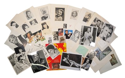 Lot 162 - AUTOGRAPHS - LARGE COLLECTION OF ASSORTED
