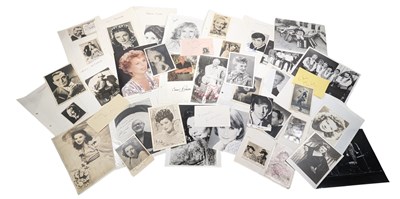 Lot 143 - AUTOGRAPHS - LARGE COLLECTION OF ASSORTED