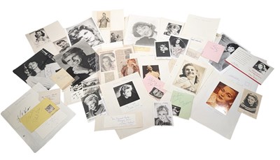 Lot 166 - AUTOGRAPHS - LARGE COLLECTION OF ASSORTED