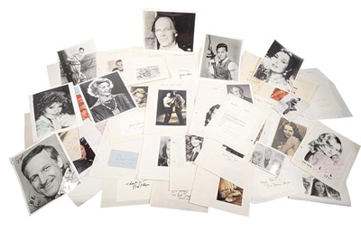 Lot 164 - AUTOGRAPHS - LARGE COLLECTION OF ASSORTED