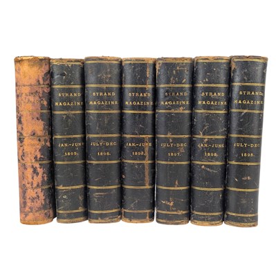 Lot 26 - THE STRAND MAGAZINE - 1894-98 - INC. STORIES BY ARTHUR CONAN DOYLE, ETC.