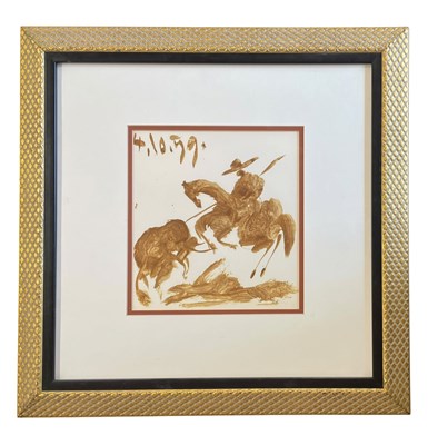 Lot 37 - AFTER PABLO PICASSO - THE PICADOR - LITHOGRAPH PRINT