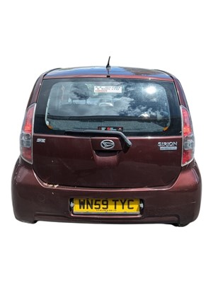 Lot 549 - WN59 TYC - DAIHATSU SIRION SE AUTOMATIC