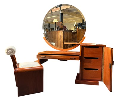 Lot 170 - EARLY 20TH CENTURY ART DECO DESIGNER DRESSING TABLE