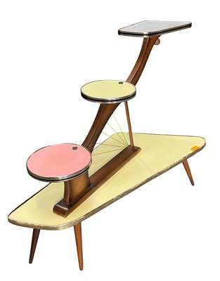 Lot 88 - MID 20TH CENTURY CIRCA 1950S ATOMIC PLANT STAND