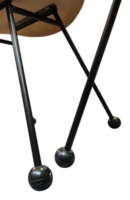 Lot 320 - TOMMY ROBERTSON & PAUL JONES - PRACTICAL STYLING - PAIR OF 80S PALETTE CHAIRS