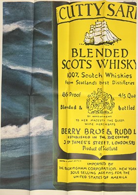 Lot 89 - CUTTY SARK WHISKEY - LARGE TWELVE-PART BILLBOARD POSTER