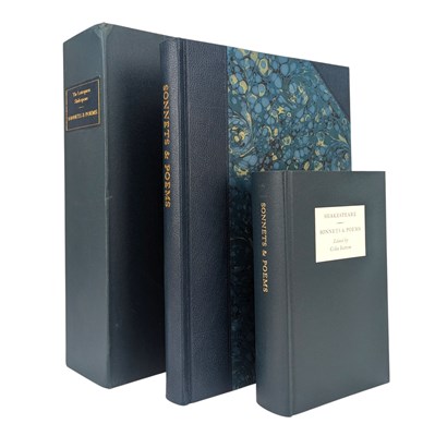 Lot 9 - SHAKESPEARE, WILLIAM - 2002 FOLIO SOCIETY LETTERPRESS LIMITED EDITION OF SONNETS & POEMS