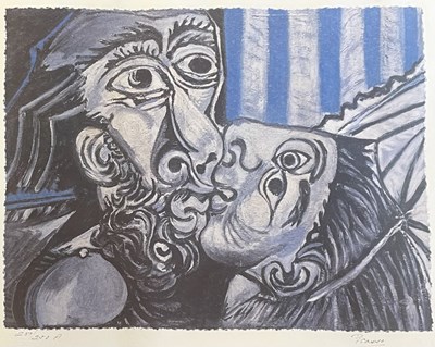 Lot 39 - AFTER PABLO PICASSO - LA BAISER (THE KISS) - LIM. EDITION GICLEE PRINT