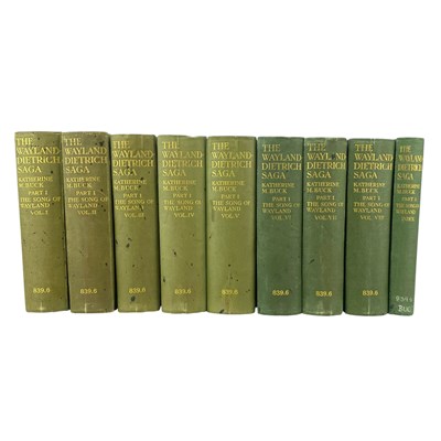 Lot 153 - BUCK, KATHERINE M. - 1924-9 THE WAYLAND-DIETRICH SAGA, 9VOLS