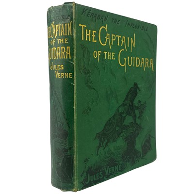 Lot 32 - VERNE, JULES - 1884 [1886] KERABAN THE INFLEXIBLE: THE CAPTAIN OF THE GUIDARA, FIRST UK EDITION