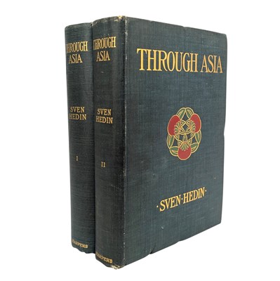 Lot 199 - HEDIN, SVEN - THROUGH ASIA 1899, FIRST AMERICAN EDITION