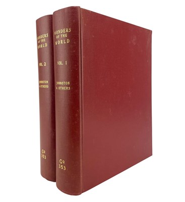 Lot 111 - JOHNSTON, HARRY - C. 1911 - WONDERS OF THE WORLD - ILLUSTRATED MARVELS OF NATURE