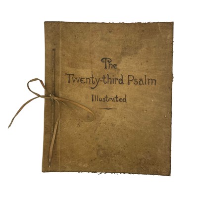 Lot 70 - F. VESTER & CO. - c1900-20 THE TWENTY-THIRD PSALM, BINDING & ILLUSTRATIONS FROM PALESTINE