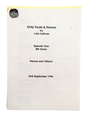 Lot 15 - ONLY FOOLS & HORSES - HEROES & VILLAINS - ORIGINAL SCRIPT