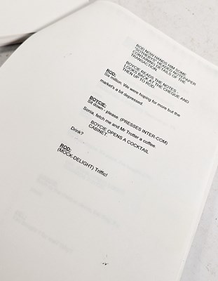 Lot 30 - ONLY FOOLS & HORSES - TIME ON OUR HANDS - ORIGINAL PRODUCTION SCRIPT