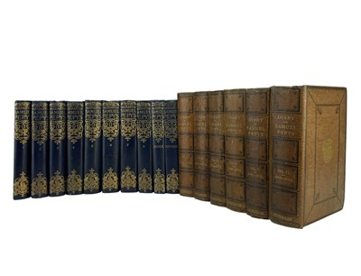 Lot 165 - PEPYS, SAMUEL - THE DIARY OF SAMUEL PEPYS, TWO EDITIONS (1875-9 & 1917-18)