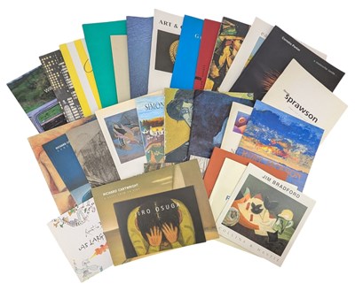 Lot 215 - ART PROGRAMMES - COLLECTION OF ART PROGRAMMES FROM THE 1990S & 2000S