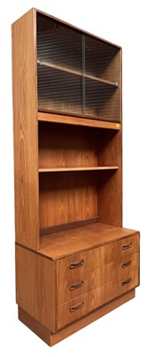 Lot 205 - WILKINS FOR G PLAN - FRESCO RANGE - MID CENTURY TEAK WALL UNIT