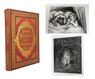 Lot 34 - DORE, GUSTAVE - 1883 LES CONTES DE PERRAULT: DESSINS PAR GUSTAVE DORE