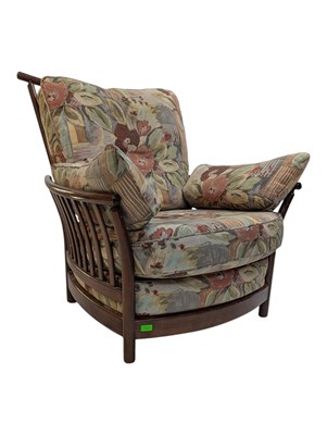 Lot 578 - MID CENTURY ERCOL RENAISSANCE ARMCHAIR