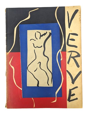 Lot 7 - VERVE: AN ARTISTIC AND LITERARY QUARTERLY - 5 ISSUES - 1937-9, VOL 1, NUMBERS 1, 2, 3, 4, & 5-6
