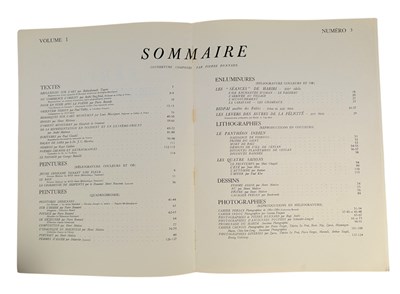 Lot 7 - VERVE: AN ARTISTIC AND LITERARY QUARTERLY - 5 ISSUES - 1937-9, VOL 1, NUMBERS 1, 2, 3, 4, & 5-6