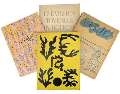 Lot 200 - VERVE: REVUE ARTISTIQUE ET LITTERAIRE / AN ARTISTIC AND LITERARY QUARTERLY, 1946-8 NOS 16-22, 4VOLS