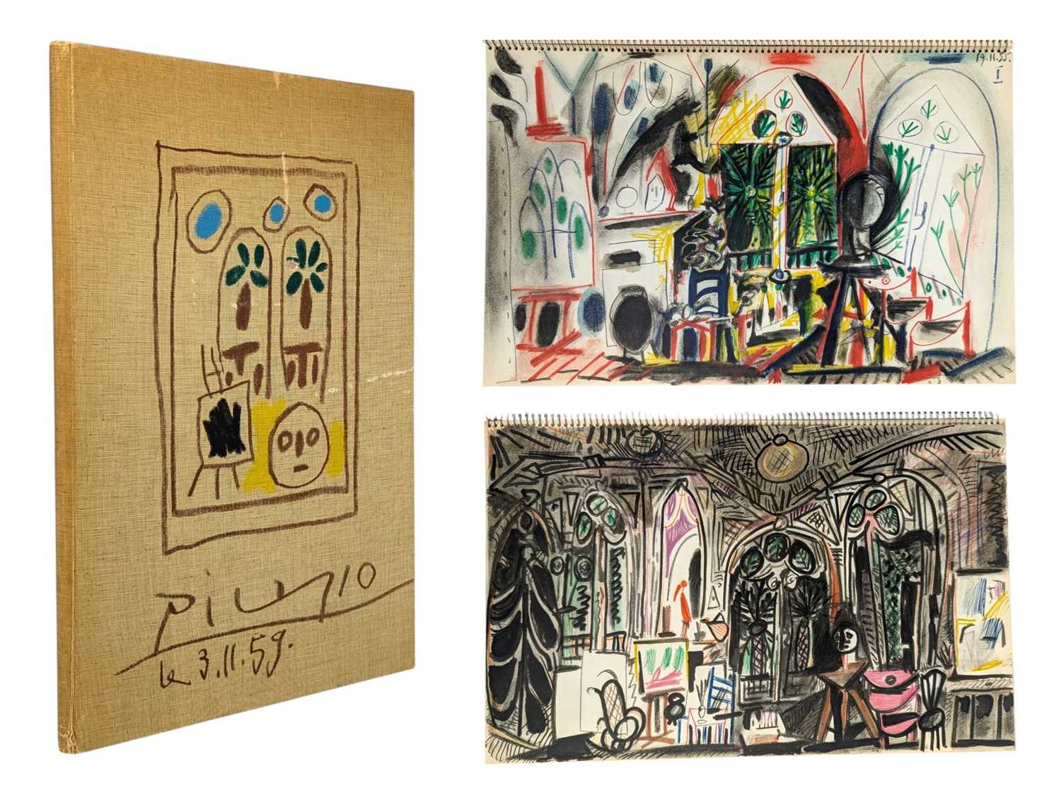 Lot 11 - PICASSO - 1959 CARNET DE LA CALIFORNIE, PARIS EDITION, LIMITED EDITION